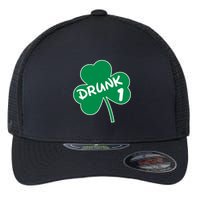 Personalize St Patricks Day Matching Custom Drunk Flexfit Unipanel Trucker Cap