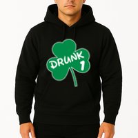 Personalize St Patricks Day Matching Custom Drunk Hoodie