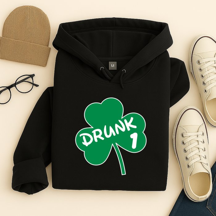 Personalize St Patricks Day Matching Custom Drunk Hoodie
