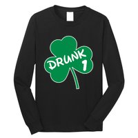 Personalize St Patricks Day Matching Custom Drunk Long Sleeve Shirt
