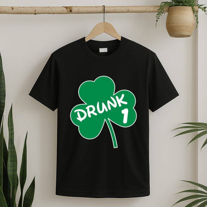 Personalize St Patricks Day Matching Custom Drunk T-Shirt