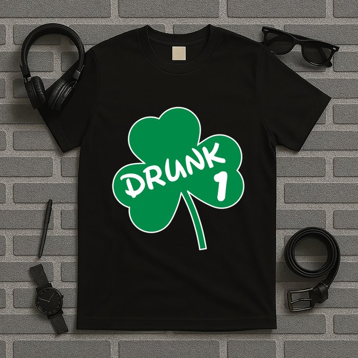 Personalize St Patricks Day Matching Custom Drunk T-Shirt