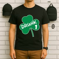 Personalize St Patricks Day Matching Custom Drunk T-Shirt