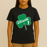 Personalize St Patricks Day Matching Custom Drunk T-Shirt
