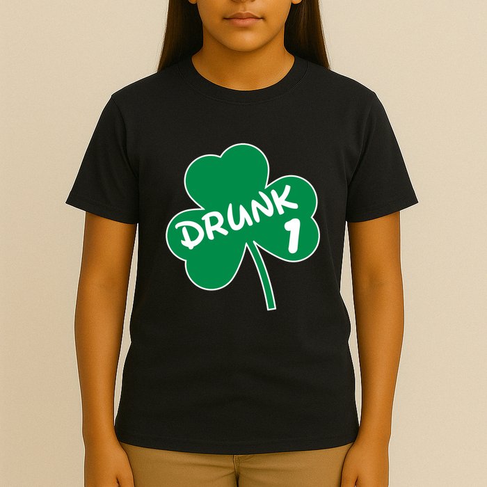 Personalize St Patricks Day Matching Custom Drunk T-Shirt