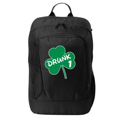 Personalize St Patricks Day Matching Custom Drunk City Backpack
