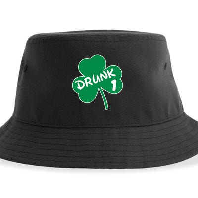 Personalize St Patricks Day Matching Custom Drunk Sustainable Bucket Hat