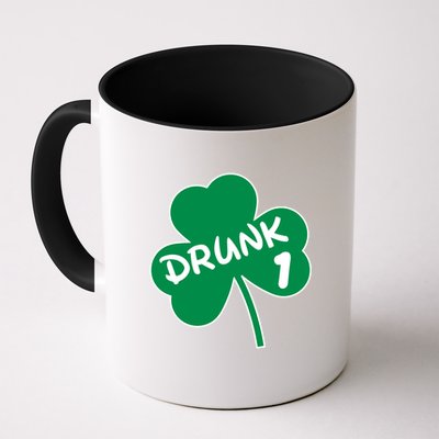 Personalize St Patricks Day Matching Custom Drunk Mug