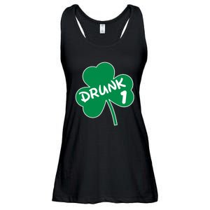 Personalize St Patricks Day Matching Custom Drunk Ladies Essential Flowy Tank