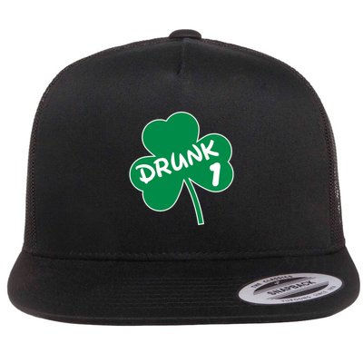 Personalize St Patricks Day Matching Custom Drunk Flatbill Hat