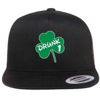 Personalize St Patricks Day Matching Custom Drunk Flatbill Hat