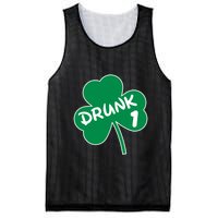 Personalize St Patricks Day Matching Custom Drunk Mesh Reversible Basketball Jersey Tank