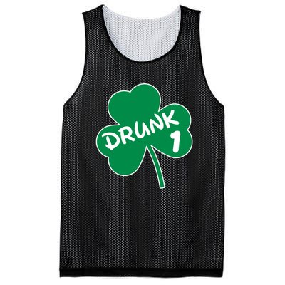 Personalize St Patricks Day Matching Custom Drunk Mesh Reversible Basketball Jersey Tank