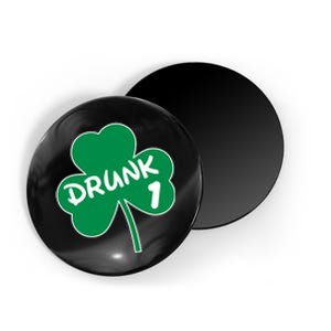 Personalize St Patricks Day Matching Custom Drunk Magnet