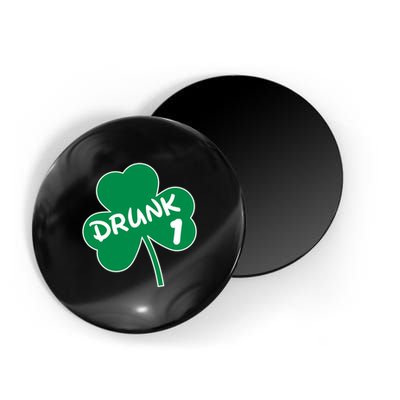 Personalize St Patricks Day Matching Custom Drunk Magnet