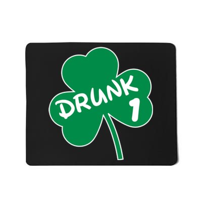 Personalize St Patricks Day Matching Custom Drunk Mousepad