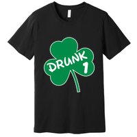 Personalize St Patricks Day Matching Custom Drunk Premium T-Shirt