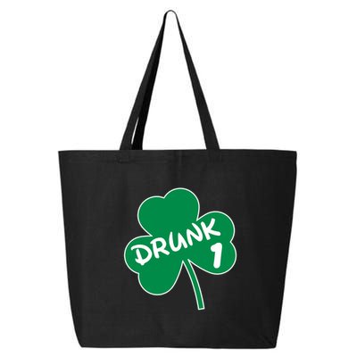 Personalize St Patricks Day Matching Custom Drunk 25L Jumbo Tote