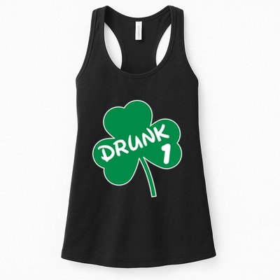 Personalize St Patricks Day Matching Custom Drunk Womens Tank Top