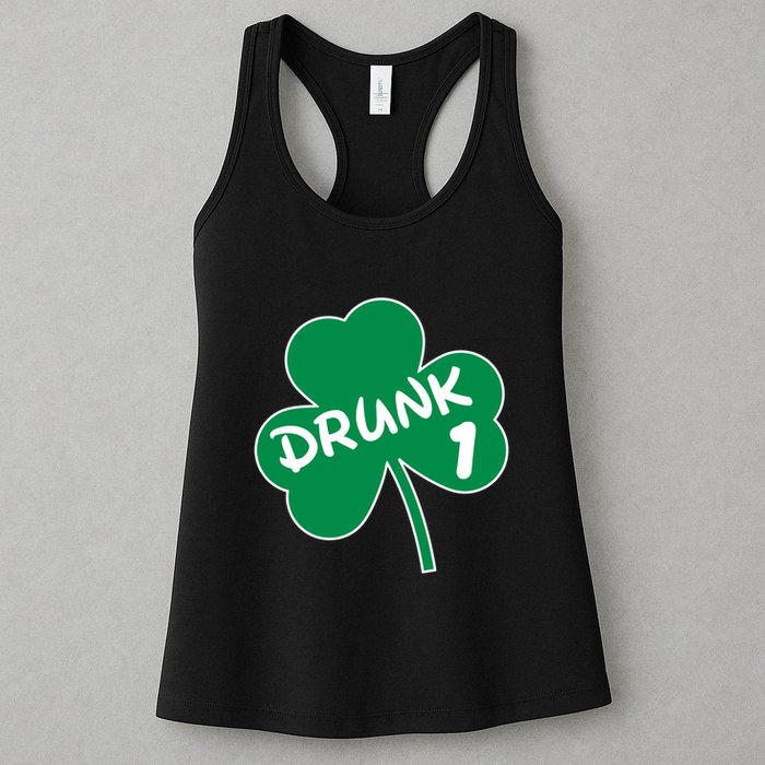 Personalize St Patricks Day Matching Custom Drunk Womens Tank Top