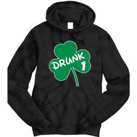 Personalize St Patricks Day Matching Custom Drunk Tie Dye Hoodie