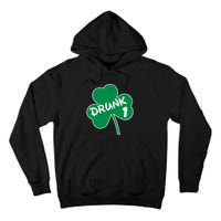 Personalize St Patricks Day Matching Custom Drunk Tall Hoodie