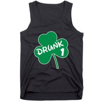 Personalize St Patricks Day Matching Custom Drunk Tank Top