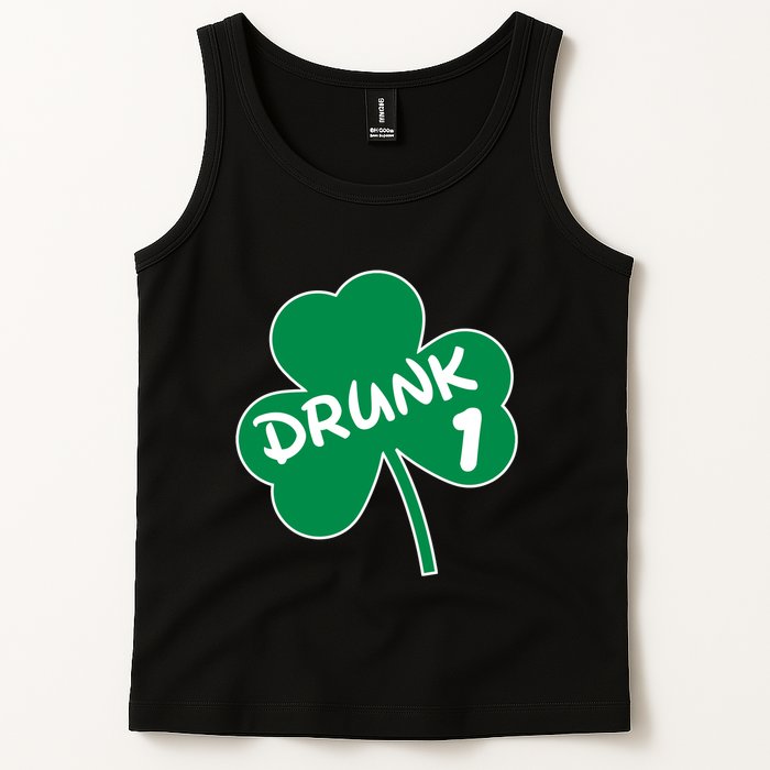 Personalize St Patricks Day Matching Custom Drunk Tank Top