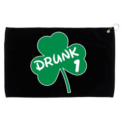 Personalize St Patricks Day Matching Custom Drunk Grommeted Golf Towel