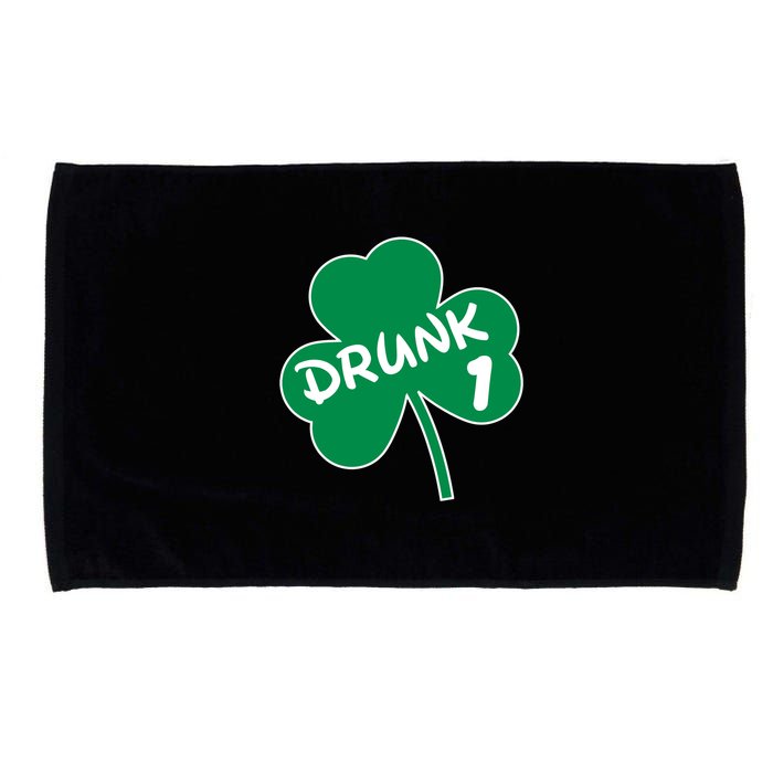 Personalize St Patricks Day Matching Custom Drunk Microfiber Hand Towel