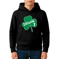 Personalize St Patricks Day Matching Custom Drunk Kids Hoodie