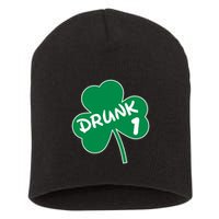 Personalize St Patricks Day Matching Custom Drunk Short Acrylic Beanie
