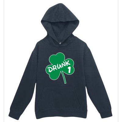 Personalize St Patricks Day Matching Custom Drunk Urban Pullover Hoodie