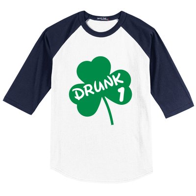 Personalize St Patricks Day Matching Custom Drunk Baseball Sleeve Shirt