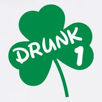Personalize St Patricks Day Matching Custom Drunk Garment-Dyed Sweatshirt