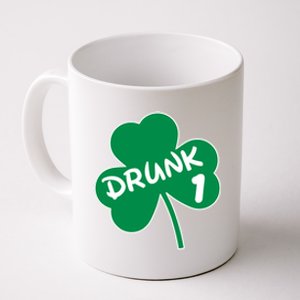 Personalize St Patricks Day Matching Custom Drunk Coffee Mug