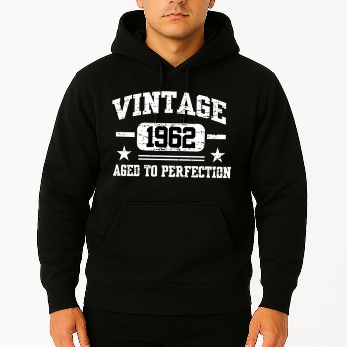 Personalize Vintage Birthday Age To Perfection Custom Year Hoodie