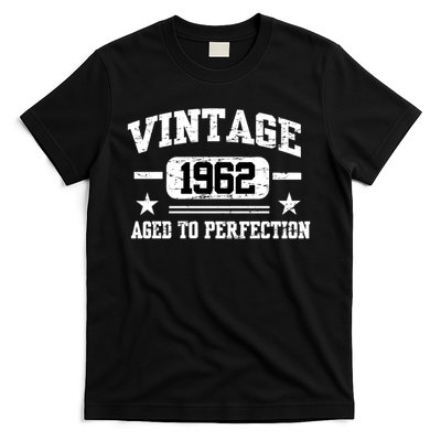 Personalize Vintage Birthday Age To Perfection Custom Year T-Shirt