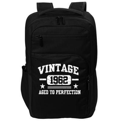 Personalize Vintage Birthday Age To Perfection Custom Year Impact Tech Backpack