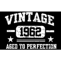 Personalize Vintage Birthday Age To Perfection Custom Year Bumper Sticker