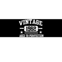 Personalize Vintage Birthday Age To Perfection Custom Year Bumper Sticker