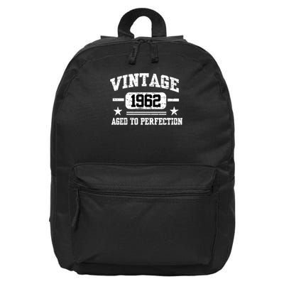 Personalize Vintage Birthday Age To Perfection Custom Year 16 in Basic Backpack