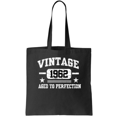 Personalize Vintage Birthday Age To Perfection Custom Year Bag