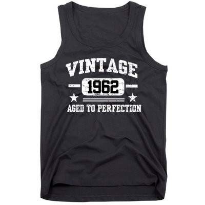 Personalize Vintage Birthday Age To Perfection Custom Year Tank Top