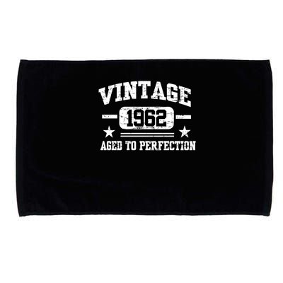 Personalize Vintage Birthday Age To Perfection Custom Year Microfiber Hand Towel
