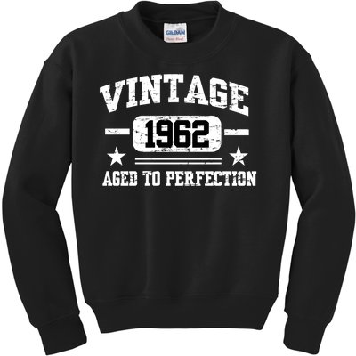 Personalize Vintage Birthday Age To Perfection Custom Year Kids Sweatshirt