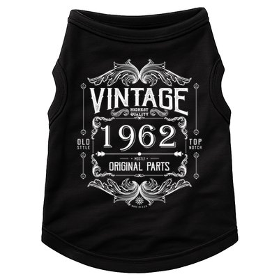 Personalize Vintage Birthday Custom Year Original Parts Doggie Tank