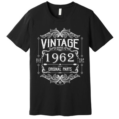 Personalize Vintage Birthday Custom Year Original Parts Premium T-Shirt