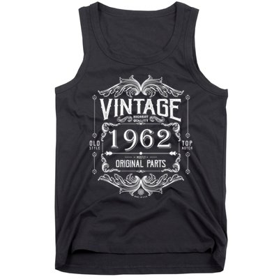 Personalize Vintage Birthday Custom Year Original Parts Tank Top