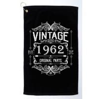 Personalize Vintage Birthday Custom Year Original Parts Golf Towel
